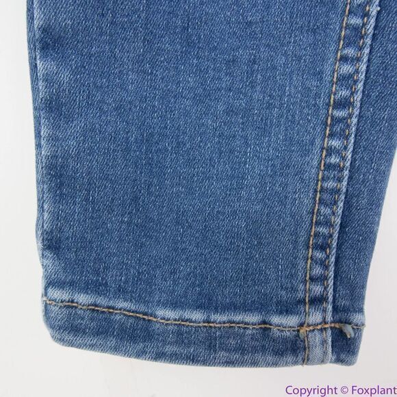 NEW Free People Riley Skinny Jeans Blue Daybreak‎ Back Seam High Rise, 24 - Picture 11 of 14